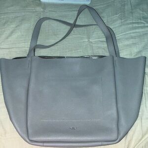 Botkier Chelsea gray leather tote